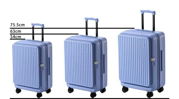 IMG_8051 3-Piece Premium Hard-Shell Travel Luggage Set